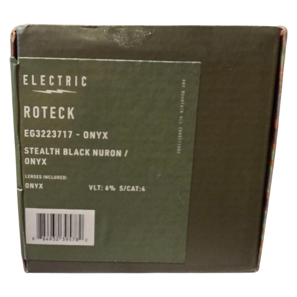 Electric Roteck Goggles Stealth Black Nuron Onyx
