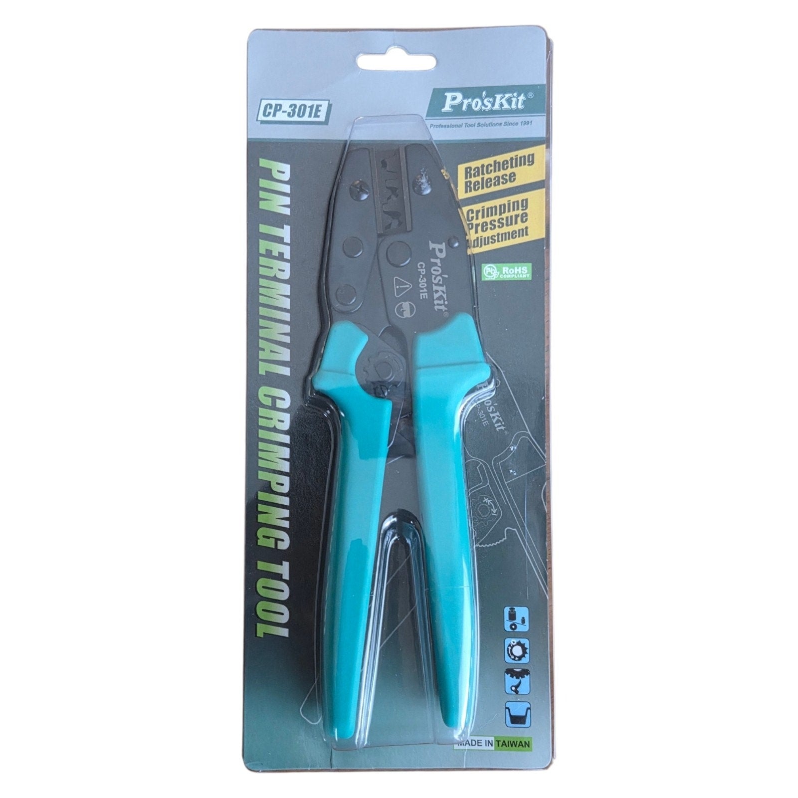 CP-301E European Terminal Ratchet Crimping Pliers Electronic Terminal Pliers