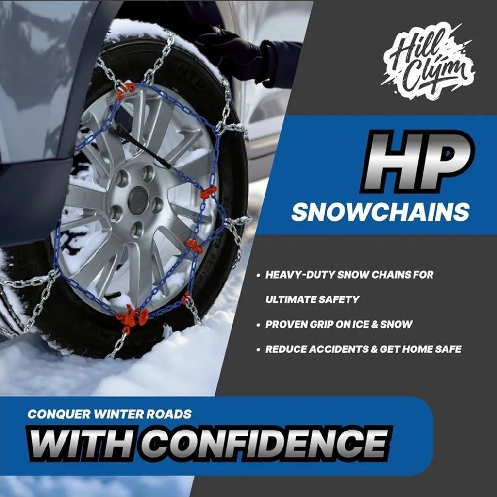 Snow Chains Pickup Trucks / Suv Off-Road, Heavy Duty Quick Fit & Easy Install