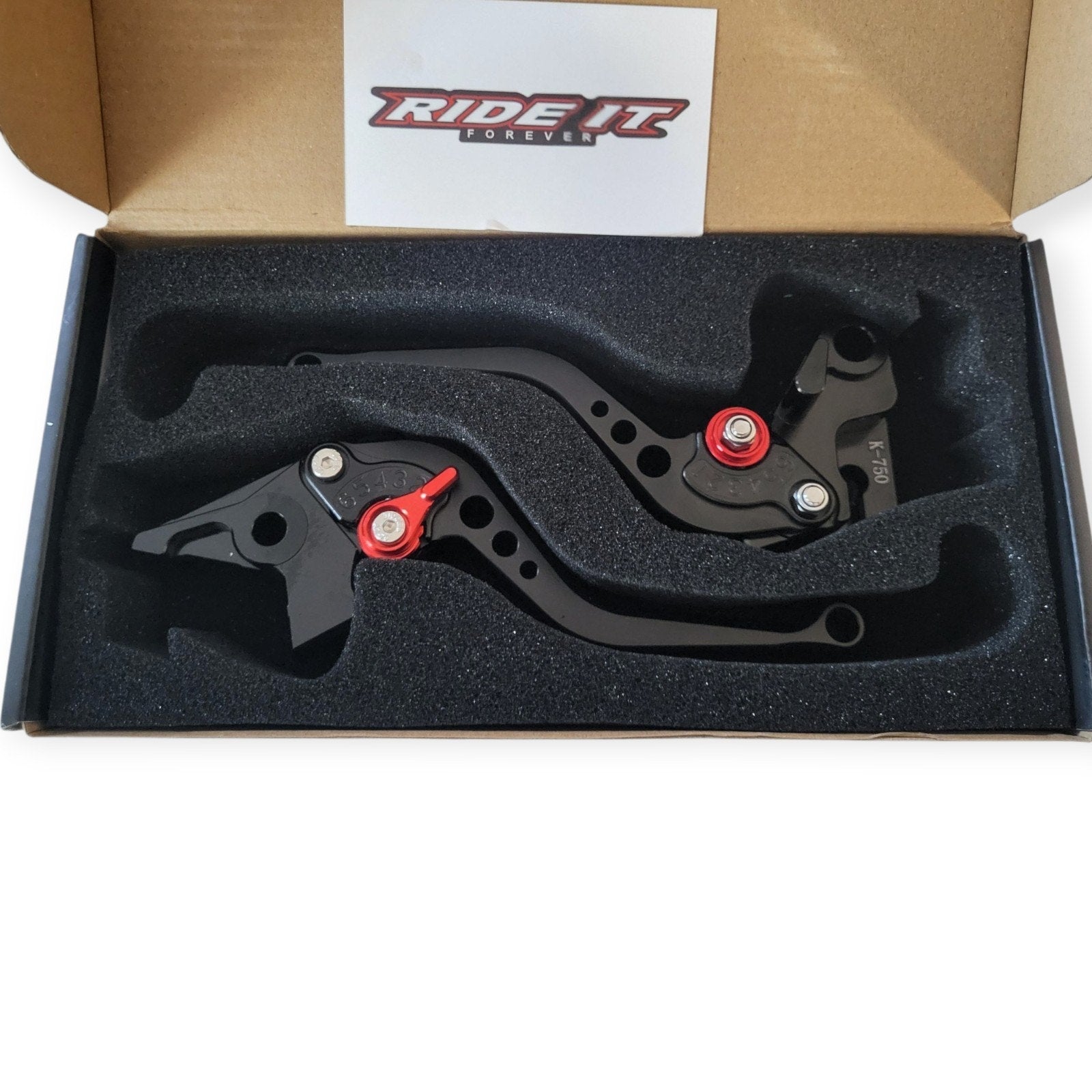 RIDE IT FOREVER Short Brake and Clutch Lever for Kawasaki Ninjas - SEE DESC. LN