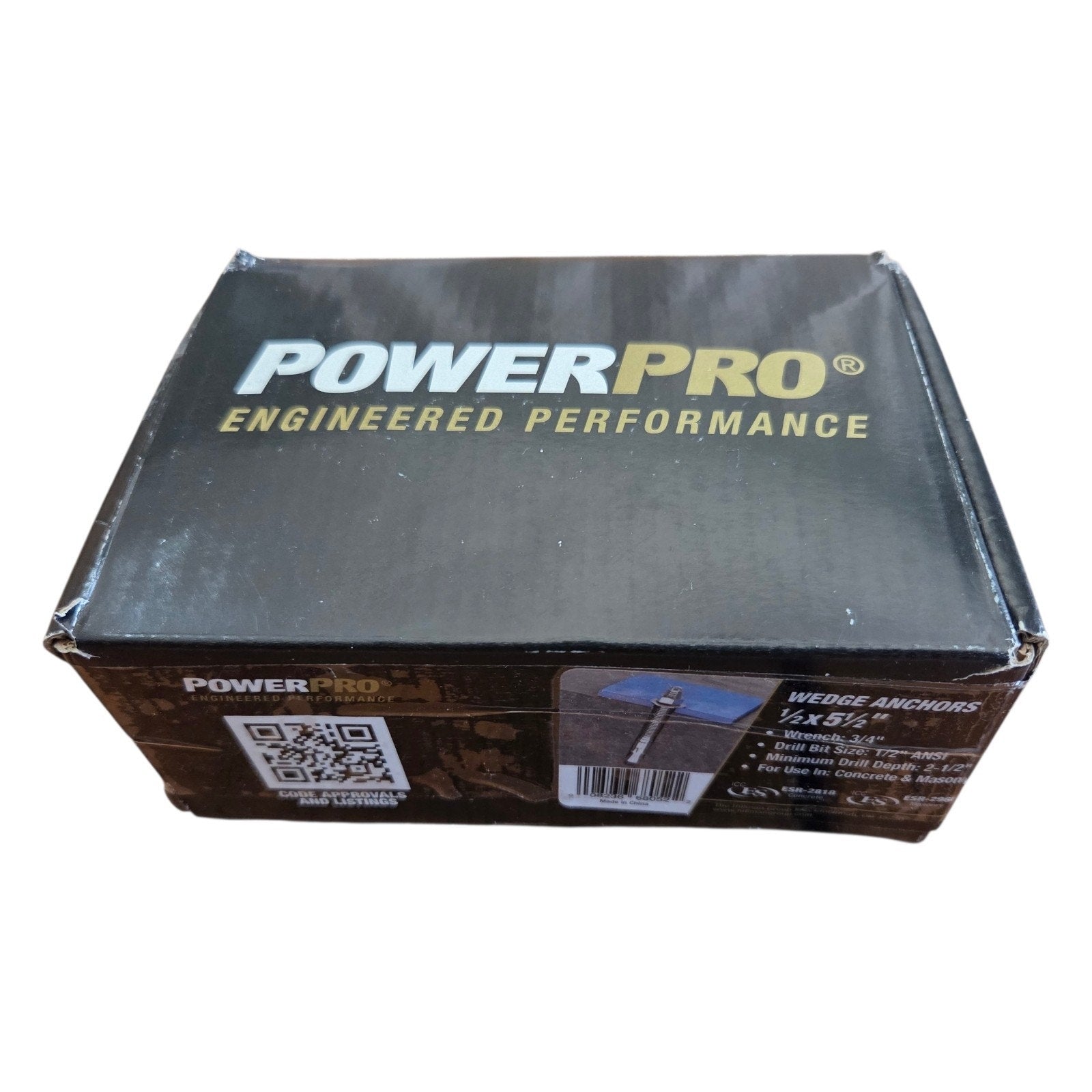 Hillman PowerPro Wedge Anchor SD1 Engineered Performance 1/2"x5" Qty 150 #371942