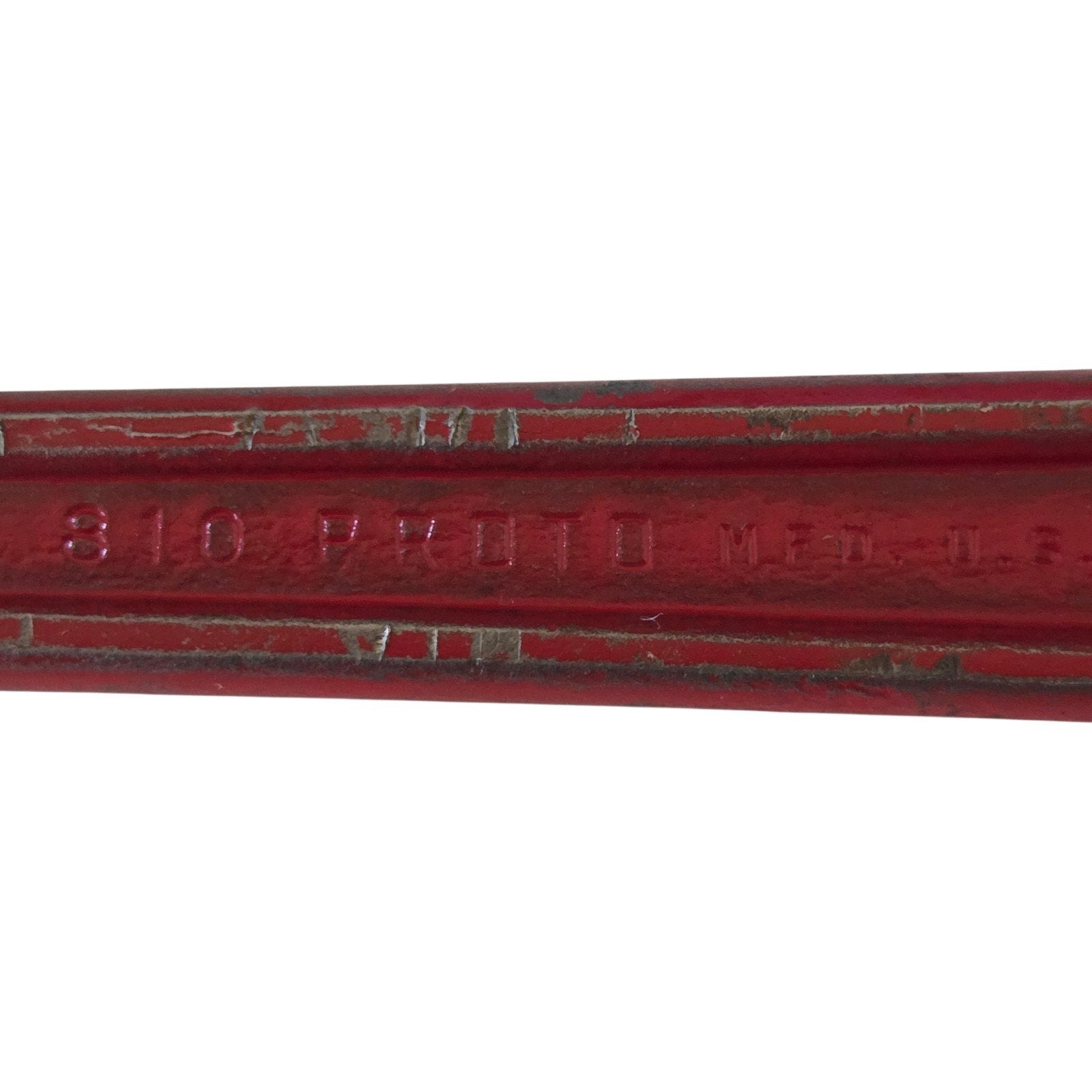 Set of 2 - Vintage 814 Proto 14" & 810 Proto 10" Pipe Wrench Drop Forged Steel