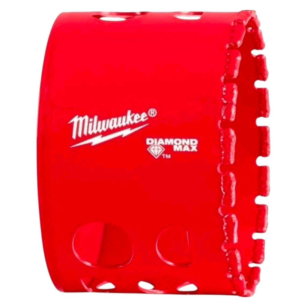 Milwaukee Diamond Max 4-1/2 in. Hole Saw, Diamond-Coated Steel
