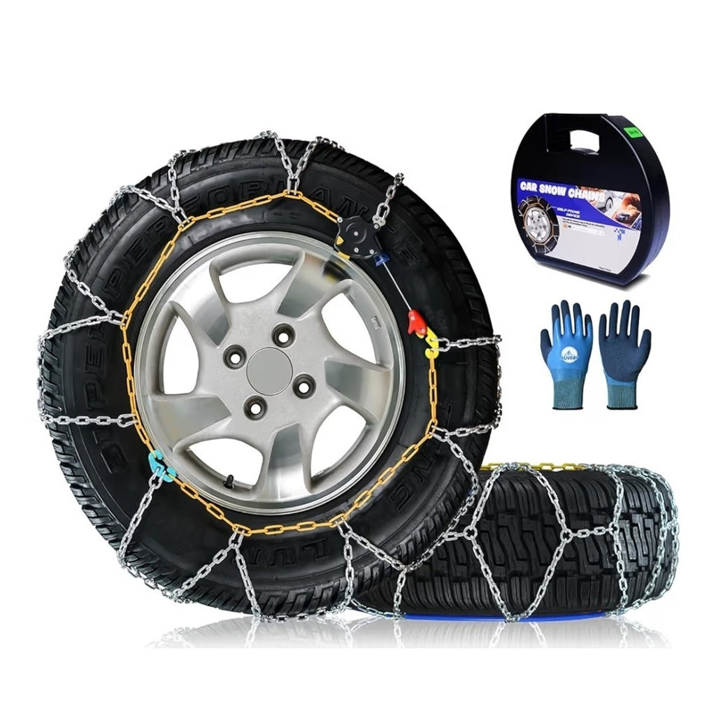 Snow-Chains Auto Fixing 1 Min Quick Fit Easy Installation Tire-Chains HKN-160