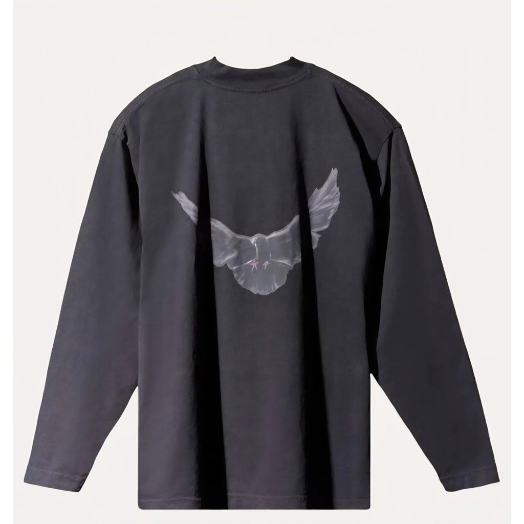 Yeezy Gap Balenciaga Dove Longsleeve Shirt Medium Black