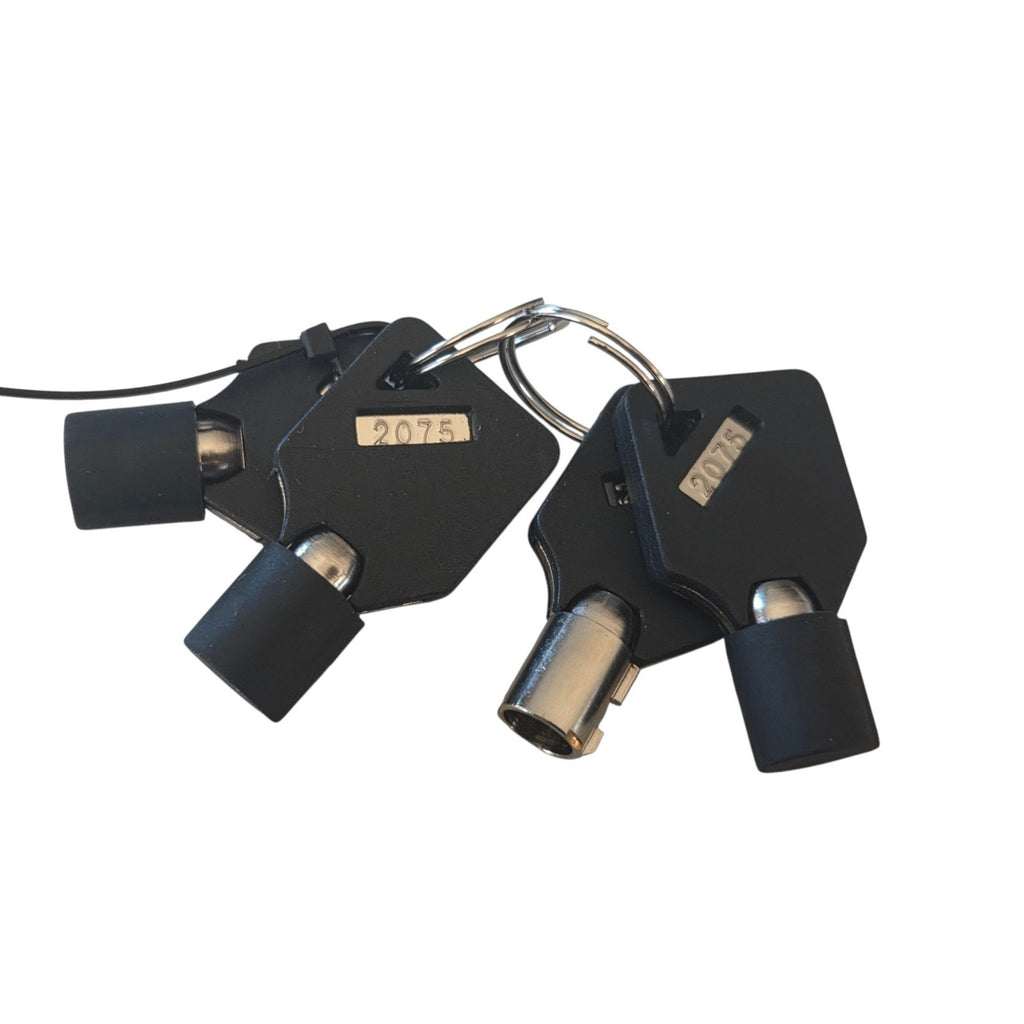 Trailer Hitch Receiver & Coupler Lock Kit fits Class III IV Receiver 5/8" Dia...