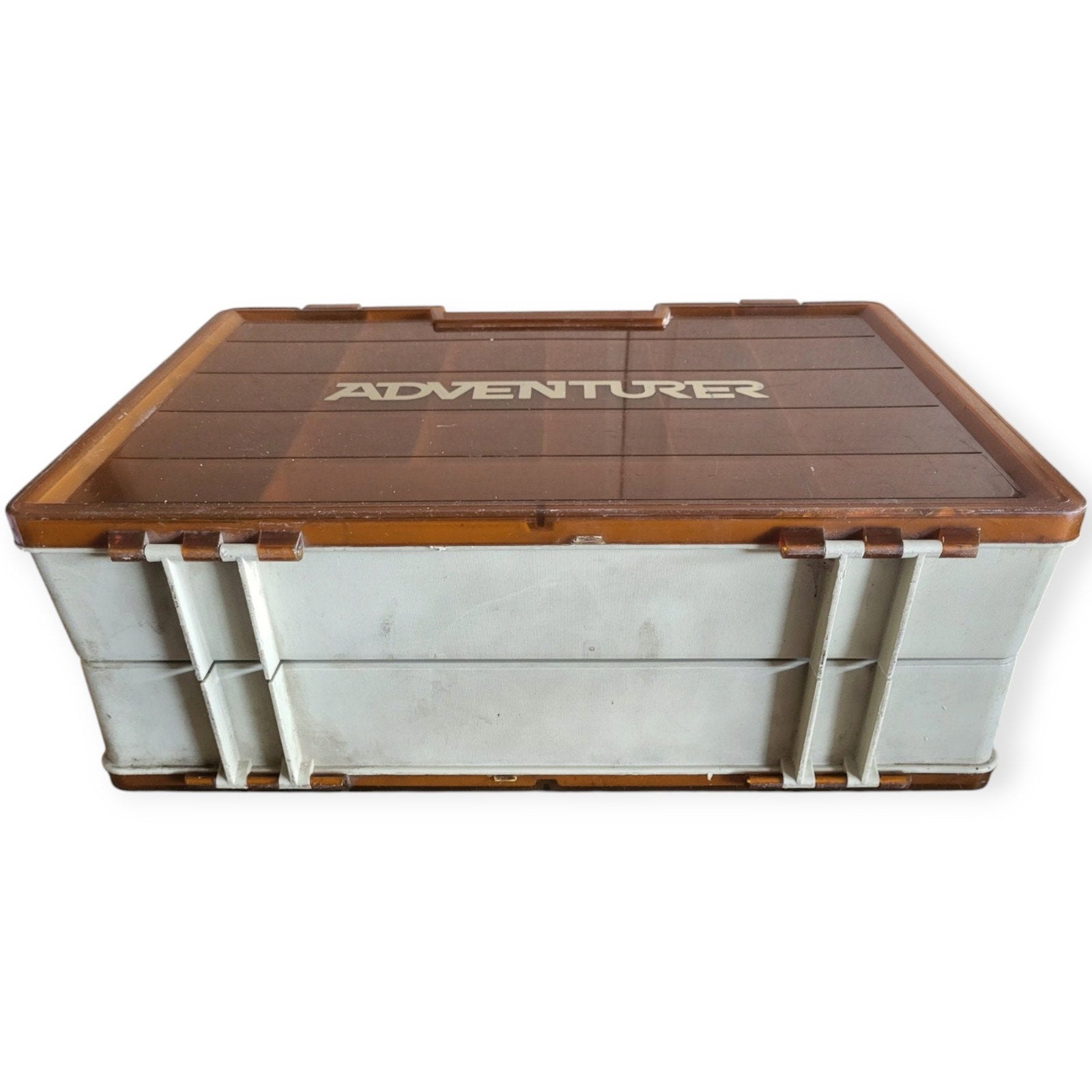 Rare 80s Flambeau Adventurer Vintage Double Sided Fishing Tackle Box Hardcase