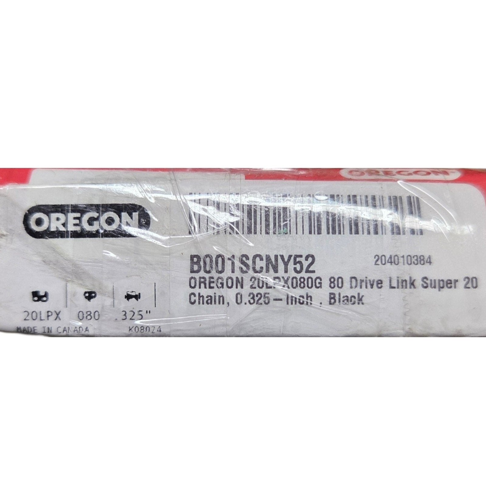 Oregon 20LPX080G PowerCut Q80 Saw Chain .325" Gauge 80 DL Super 20