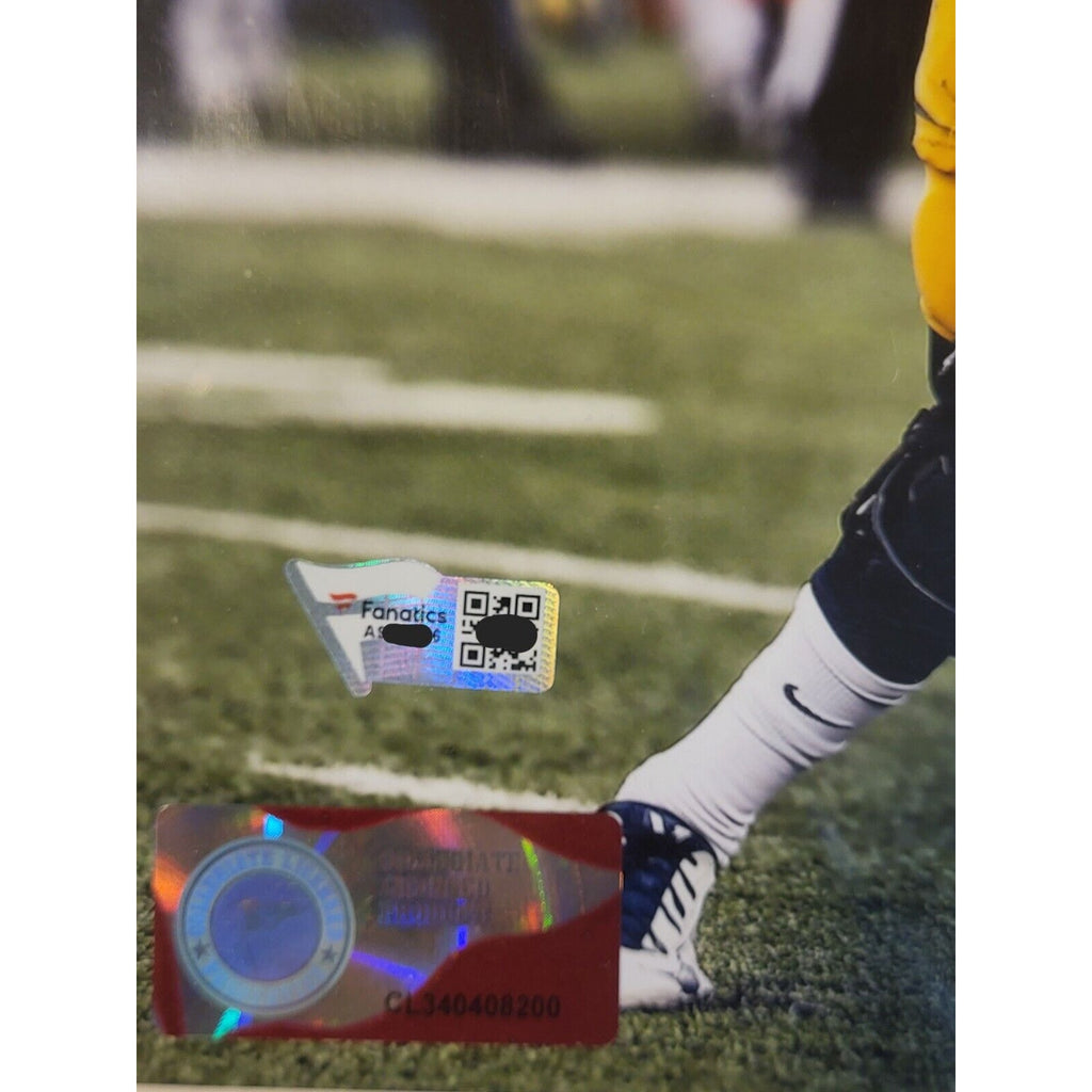 Framed Jared Goff Cal Bears Autographed 8" x 10" Blue Pass Photograph