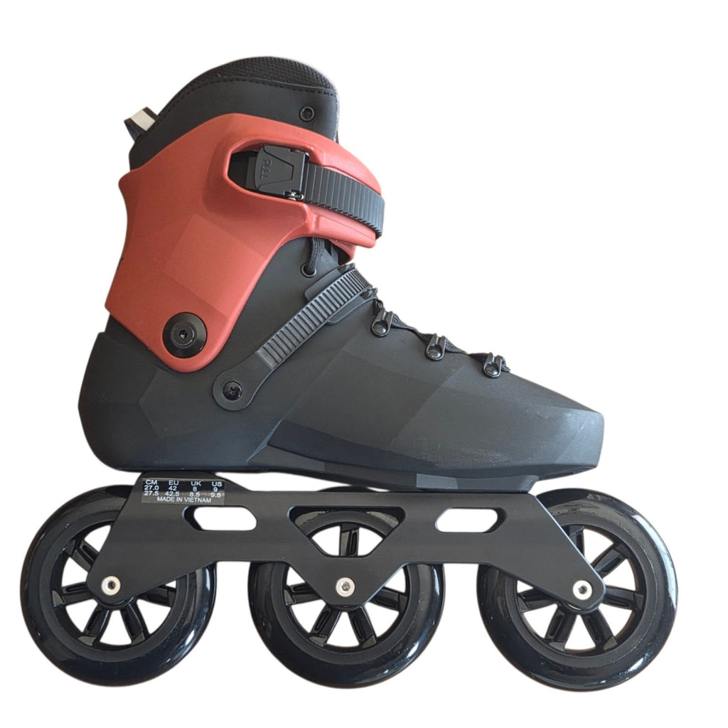 ROLLERBLADE Twister 110 Black/Red Skates Size 9/9.5 US