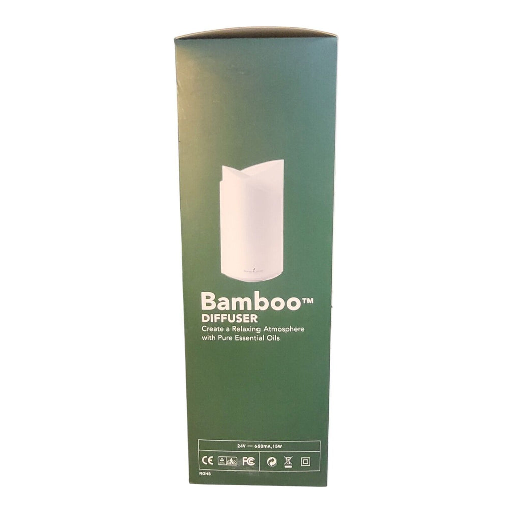 NEW IN BOX - Young Living Bamboo Diffuser With Pure Essential Oils