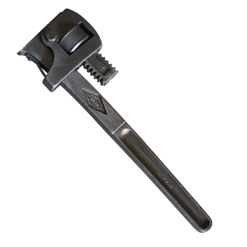 Antique Stillson Pipe Wrench 14 Walworth MFG Co Boston USA Genuine Metal Tool