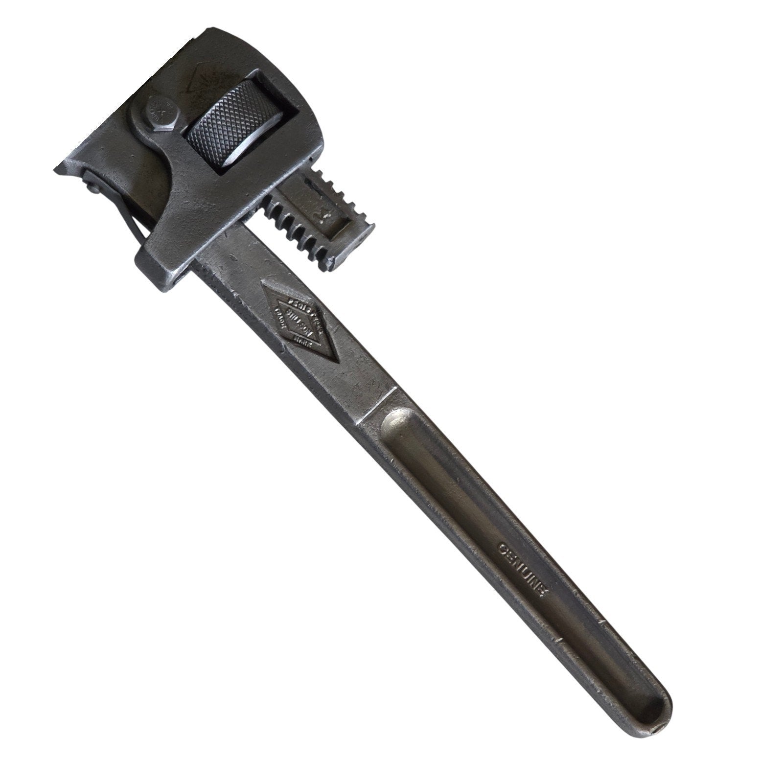 Antique Stillson Pipe Wrench 14 Walworth MFG Co Boston USA Genuine Metal Tool
