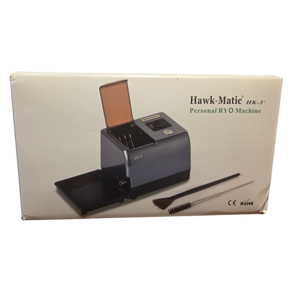 Hawk-Matic HK3+ Automatic Electric Cigarette Injector Machine Roller VG