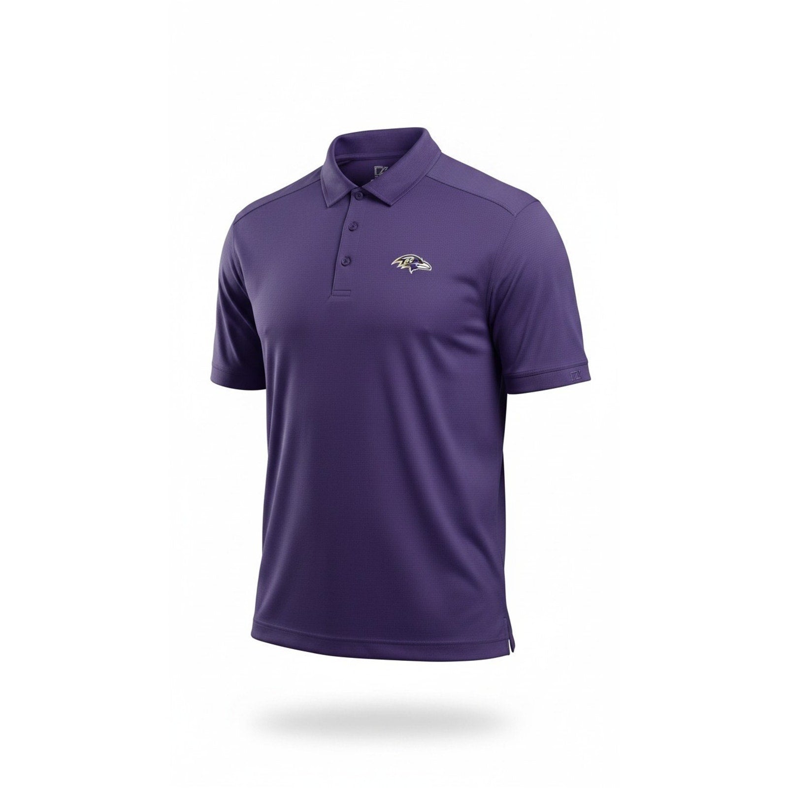 Cutter & Buck Baltimore Ravens Men’s Polo Shirt Purple NFL Football DryTec XL