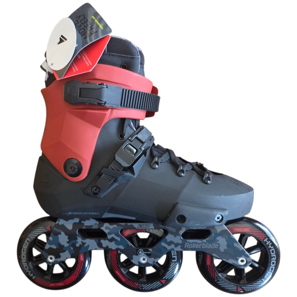 ROLLERBLADE Twister 110 Black/Red Skates Size 9/9.5 US