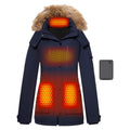 Genovega Graphene Heated Jacket for Women with Large Capacity Battery Pack...