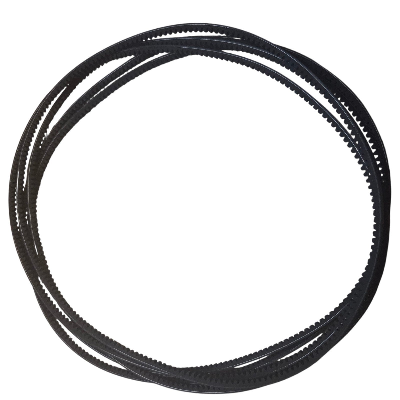 5VX900 Rubber V-Belt, Raw Edge/Cogged, Black, 90" L x 0.63" W x 0.53" (Qty 5)
