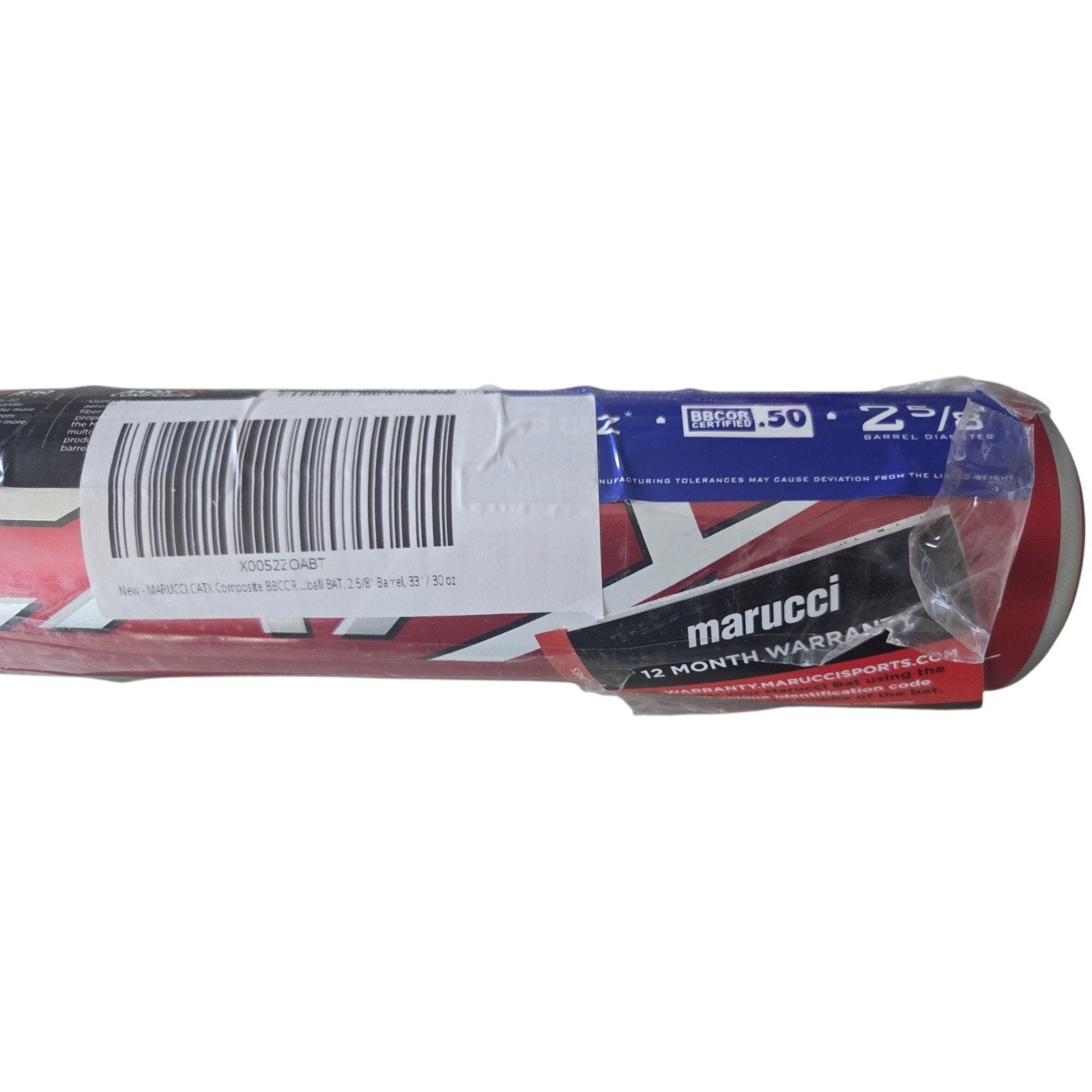 MARUCCI CATX Composite BBCOR Baseball Bat 2 5/8" Barrel 33"/30 MCBCCPX (SEALED)