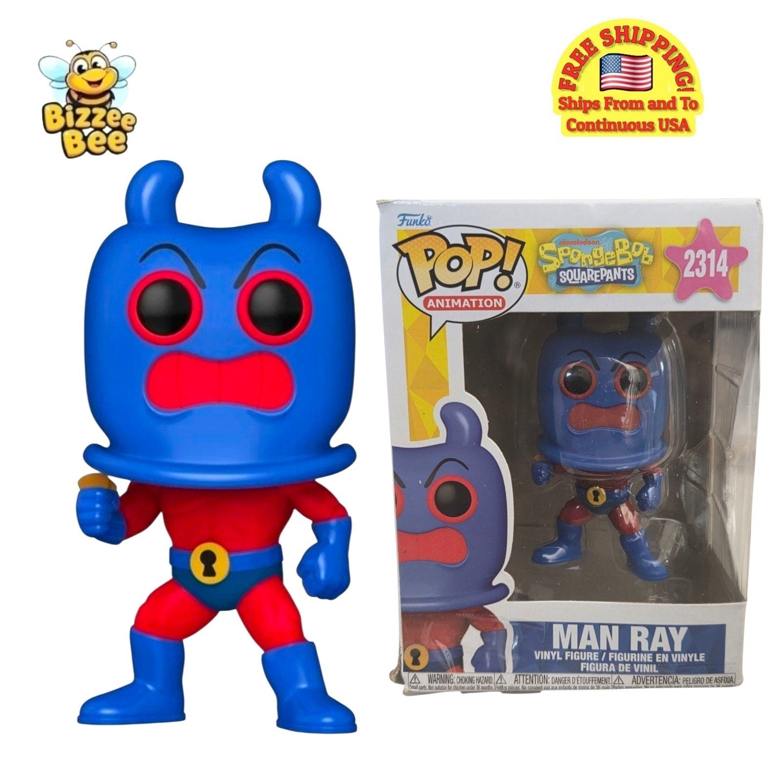 Funko POP! Animation: SpongeBob SquarePants - MAN RAY