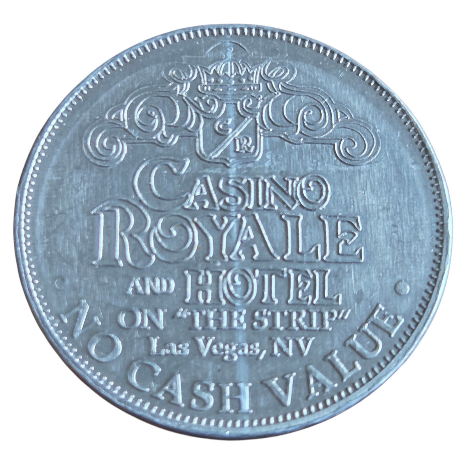 4 Coins of Las Vegas Casinos Past Westward Ho Aladdin Continental Casino Royale