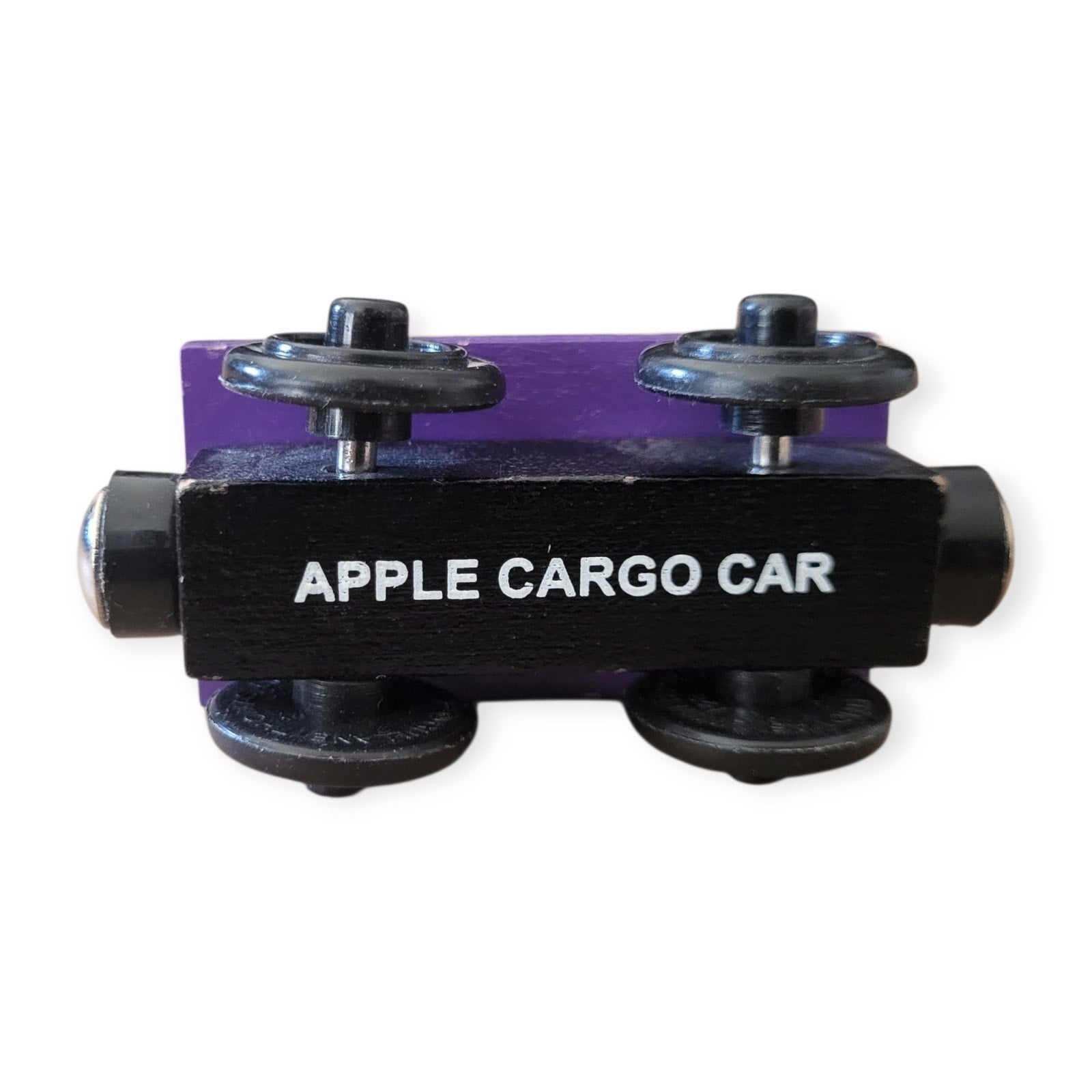 Hard to Find - Complete Apple Cargo Car with Crate Thomas & Friends Wooden 2003