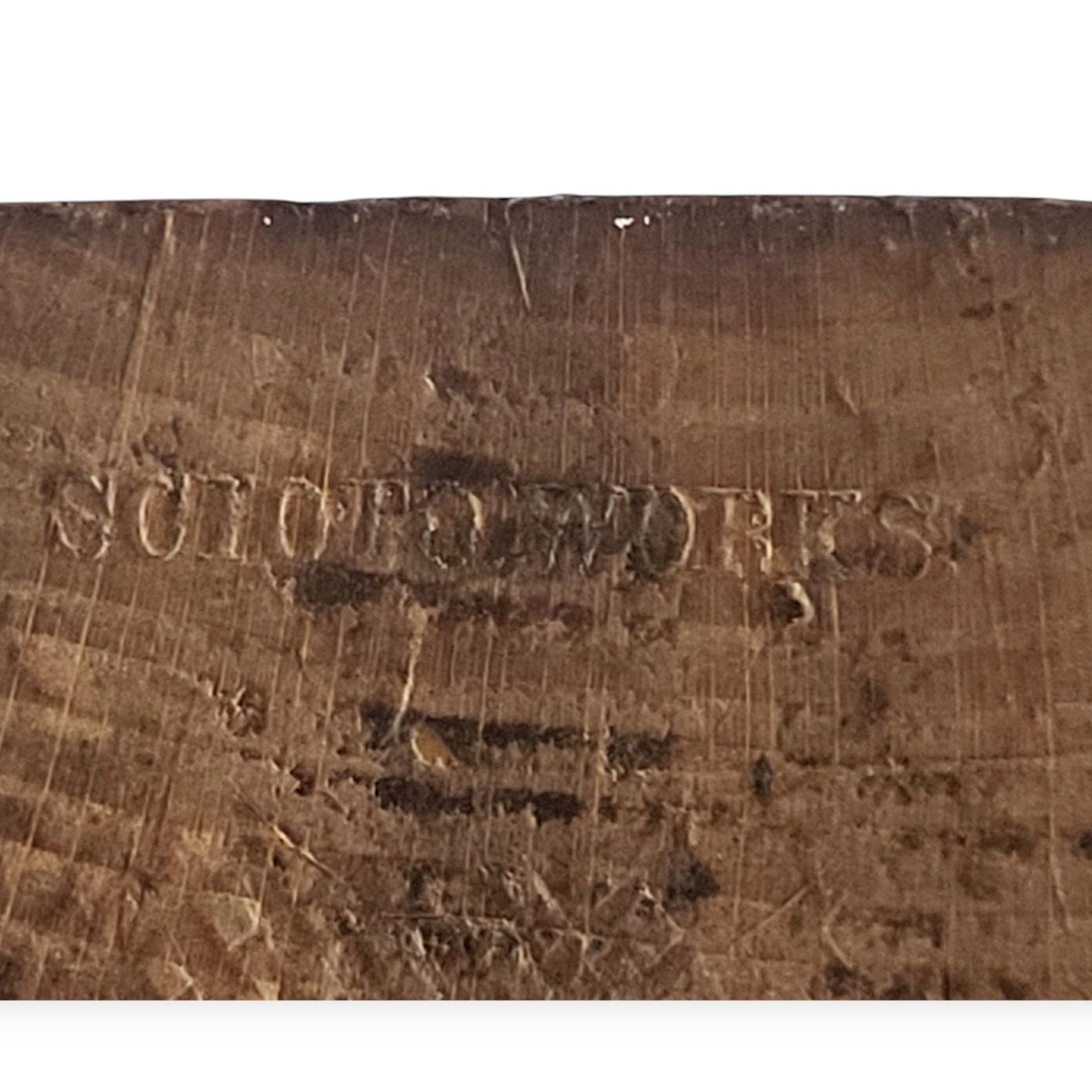 Antique 21” Inch Sciotto Works Block Hand Plane with Ohio Tool Blade