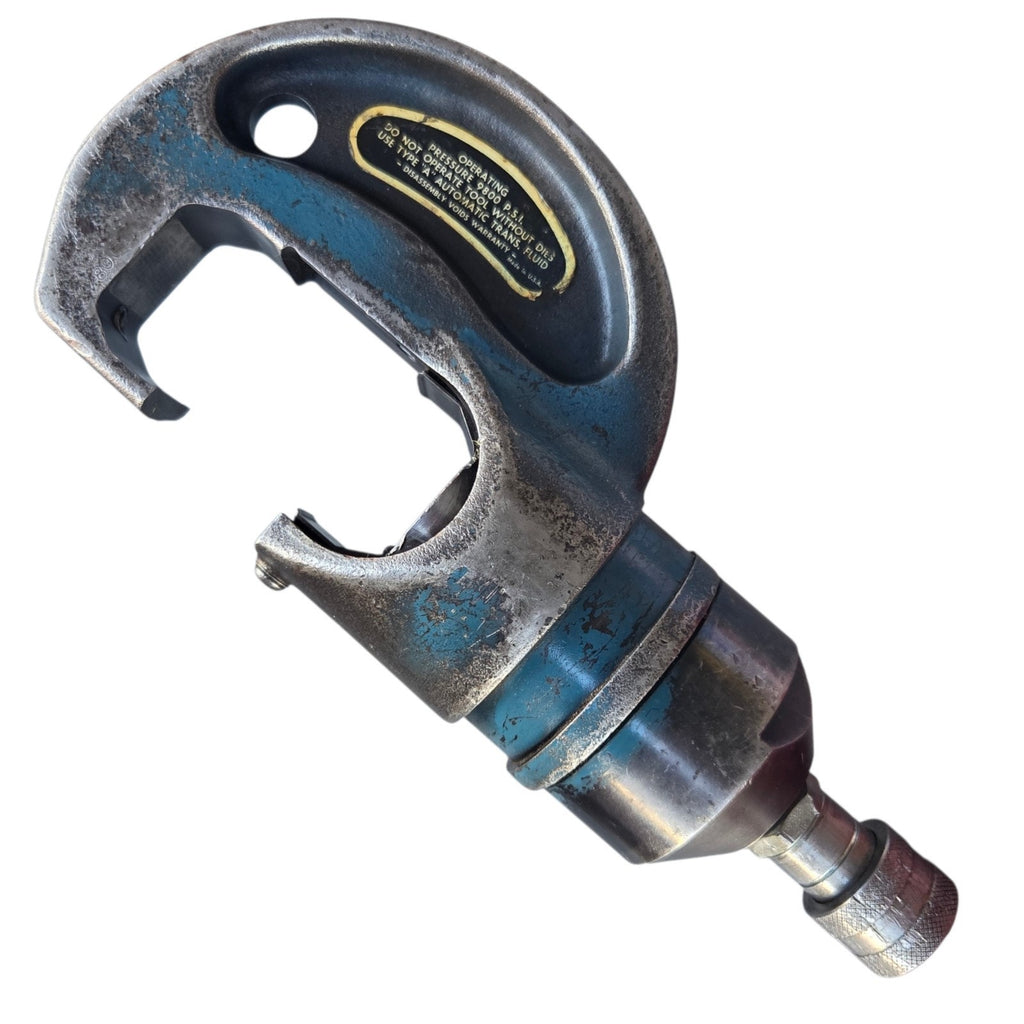 Hydraulic Crimping Head with Thomas & Betts 15500-TB Adapter & 5 T&B Dies