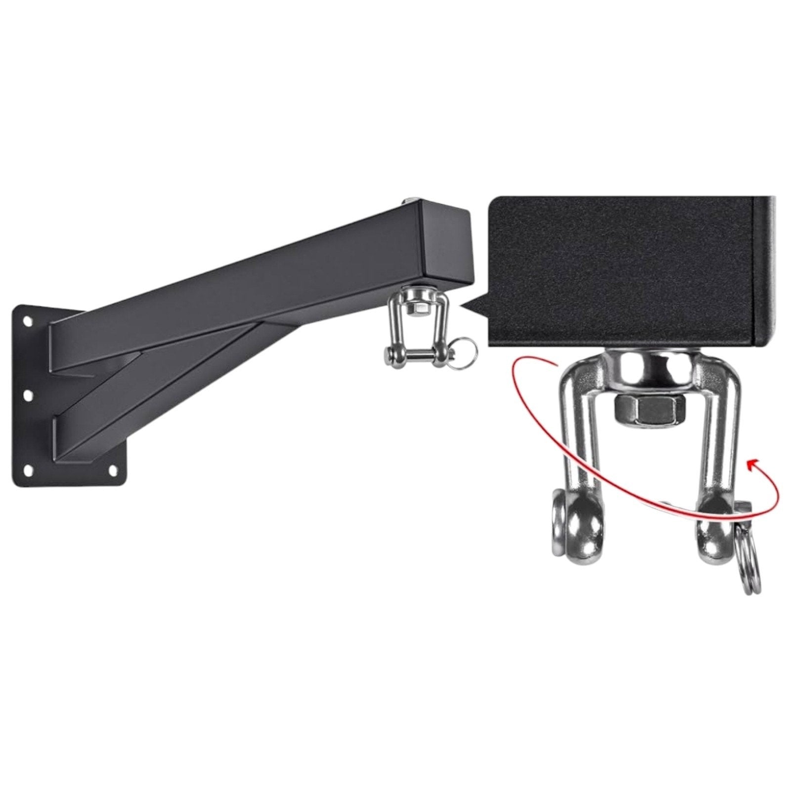 18" Wall Mount Heavy Duty Punching Bag Hanging Bracket