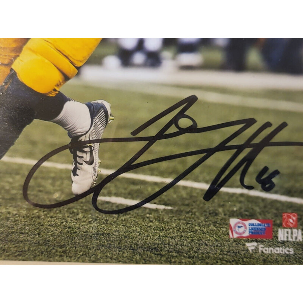 Framed Jared Goff Cal Bears Autographed 8" x 10" Blue Pass Photograph