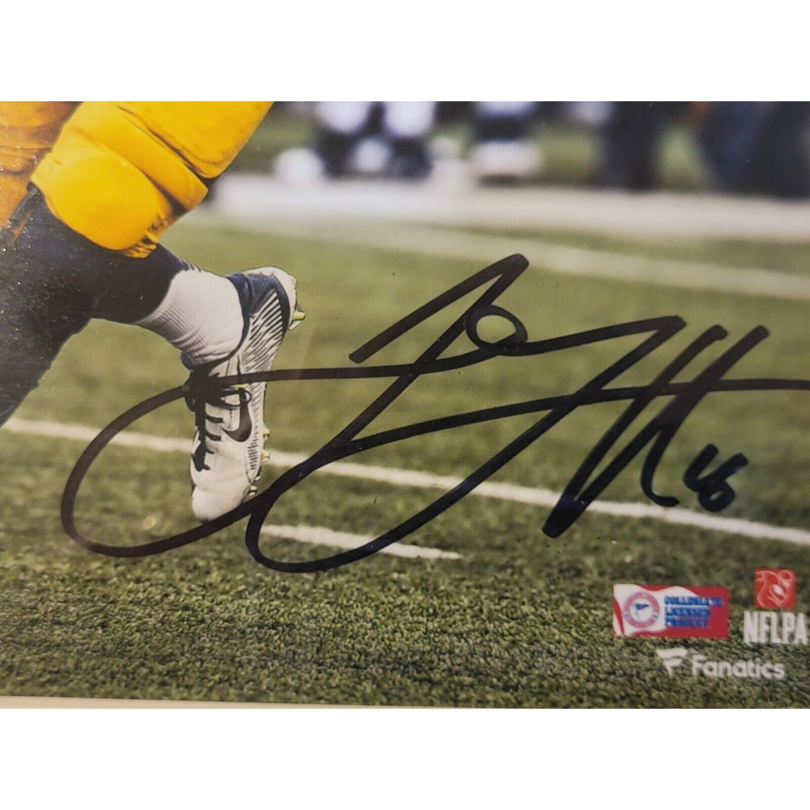 Framed Jared Goff Cal Bears Autographed 8" x 10" Blue Pass Photograph