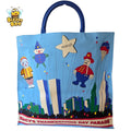 2001 Macy's 75th Thanksgiving Parade Tote - World Trade Center Background - New