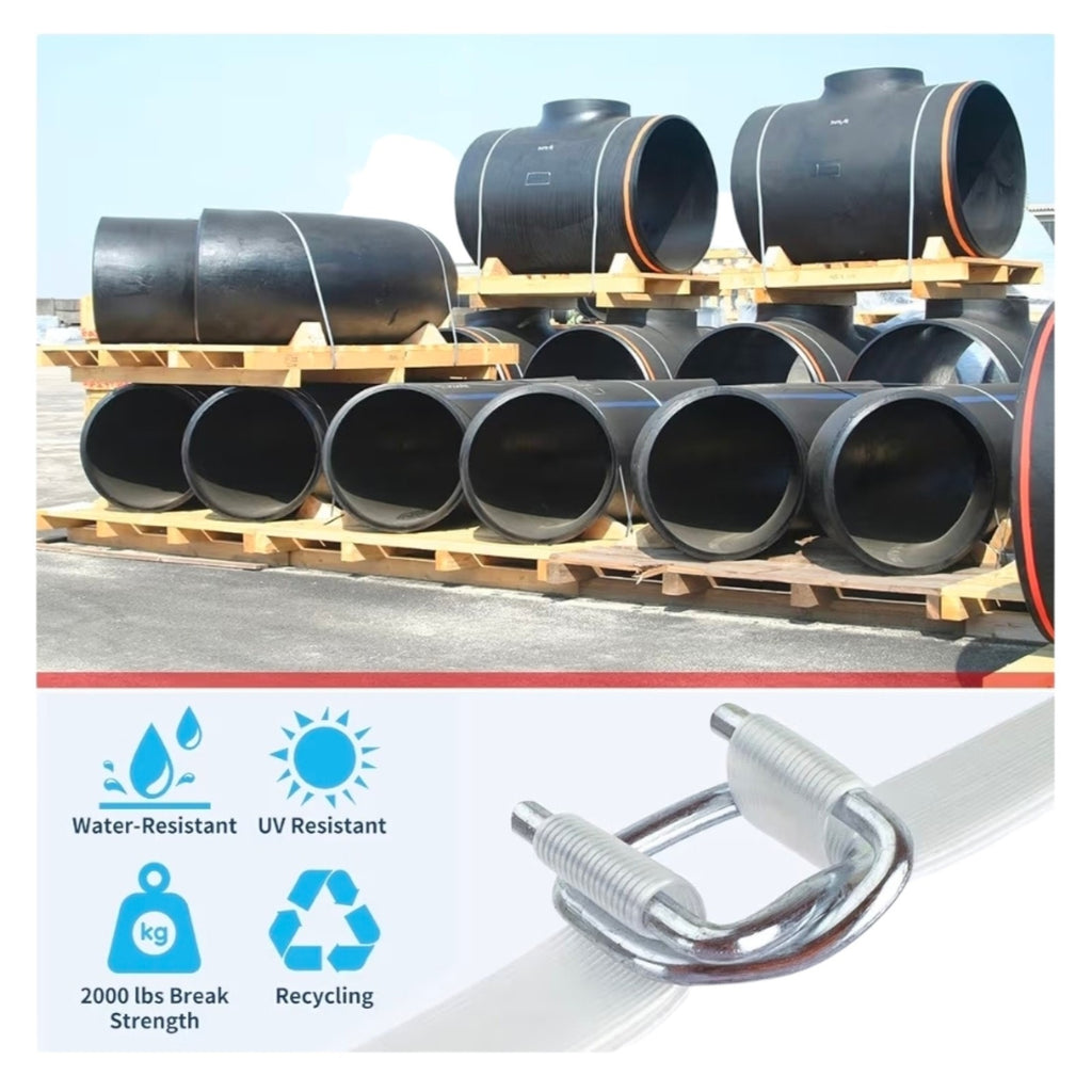 Banding Strapping Kit, Woven Cord Pallet Packaging Tool, Upgraded Strapping Tens