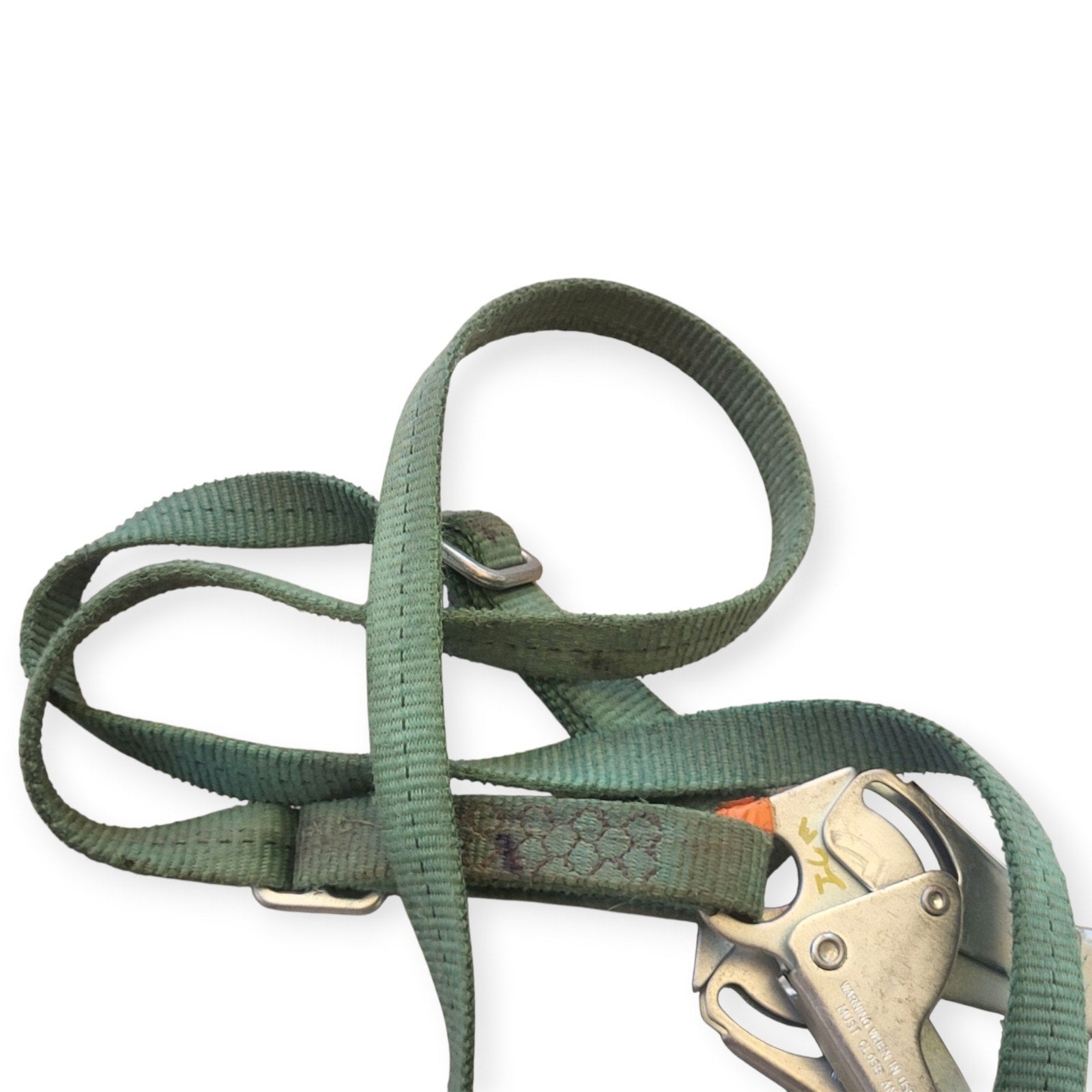 10191758 MSA Standard Twin-Leg Adjustable Energy Absorbing Lanyard Gray 6 ft.