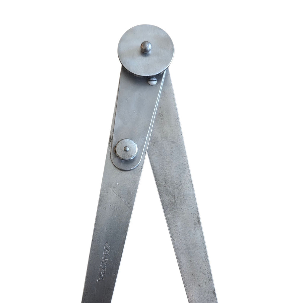 Vintage L.S. Starrett 12" Combination Inside Out Caliper Athol Mass USA 🇺🇸