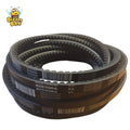 5VX900 Rubber V-Belt, Raw Edge/Cogged, Black, 90" L x 0.63" W x 0.53" (Qty 5)