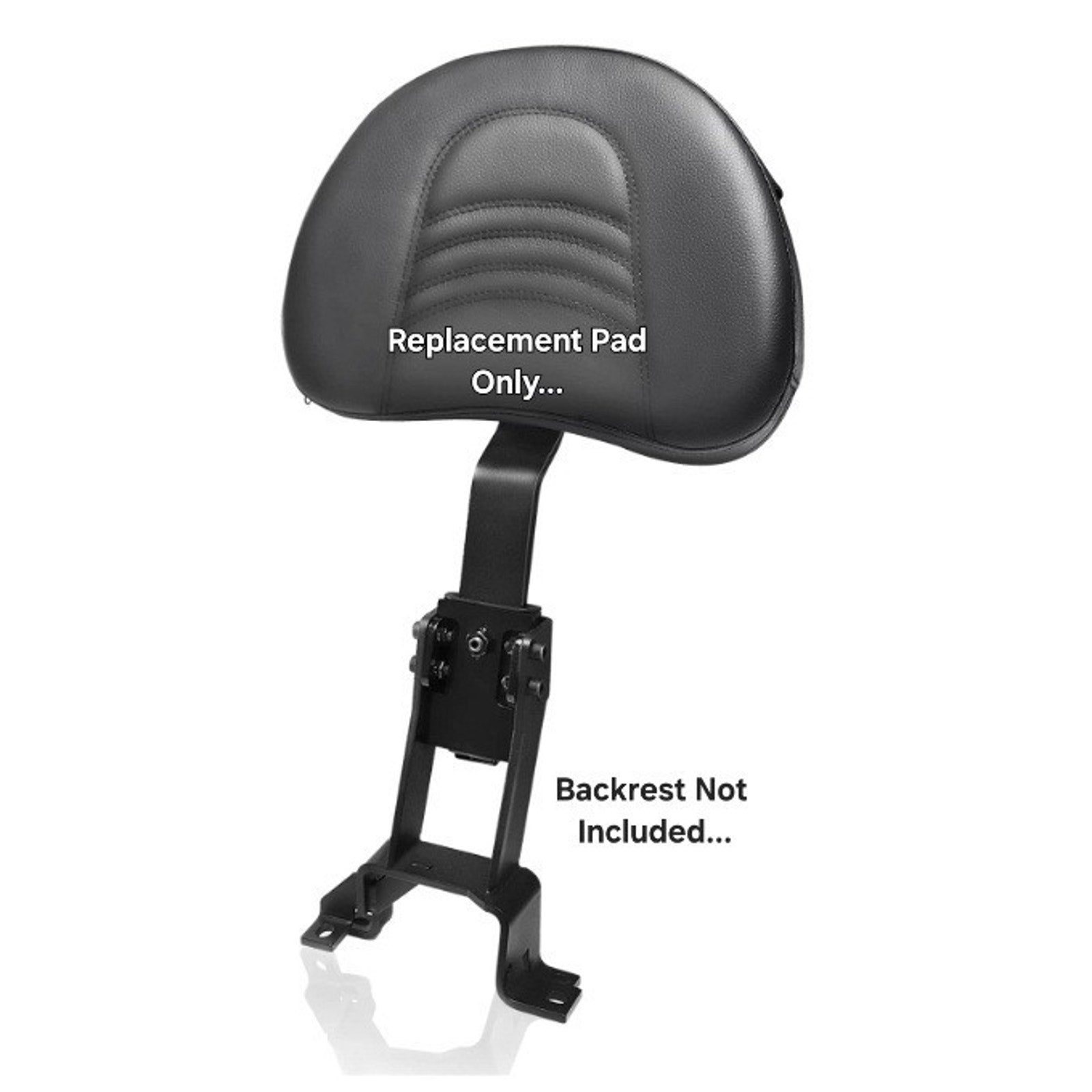 Eumti Adjustable Front Rider Backrest Pad Compatible With Indian Chief Chieftain