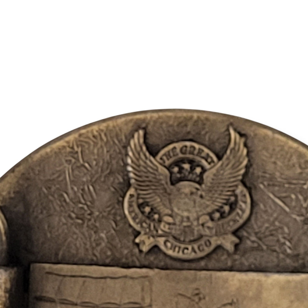 Rare Vintage Mac Tools Limited Edition Men’s Belt Buckle Solid Brass With Stars