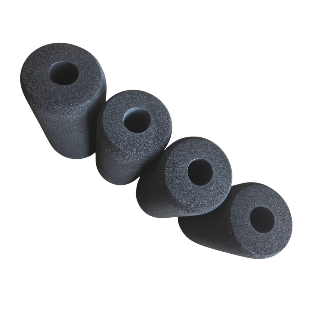 4 Pack Marcy Home Gym Foam Rollers 5.5" x 2.5" with 7/8" Expandable Openning
