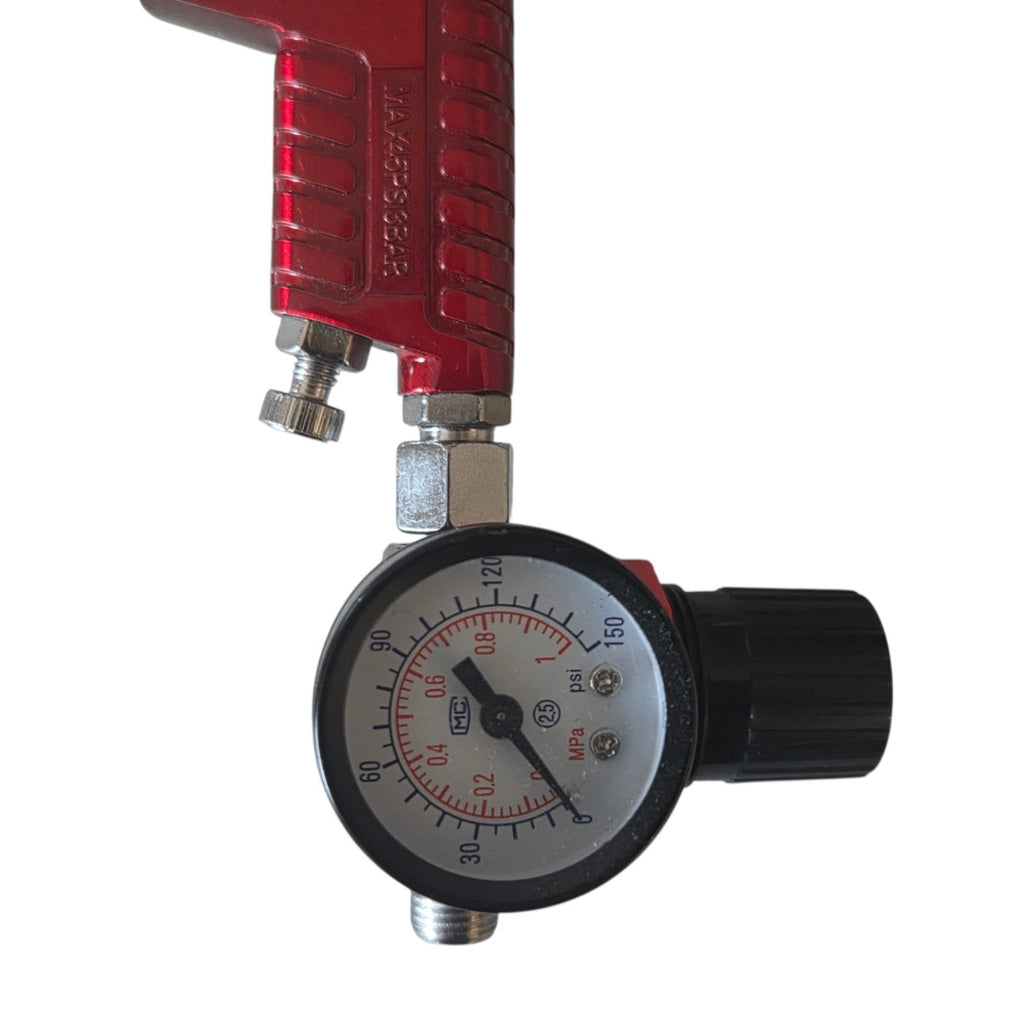 HVLP Air Paint Spray Gun Kits Gravity Feed Car Auto 1.4/1.7/2.0/2.5MM Nozzles