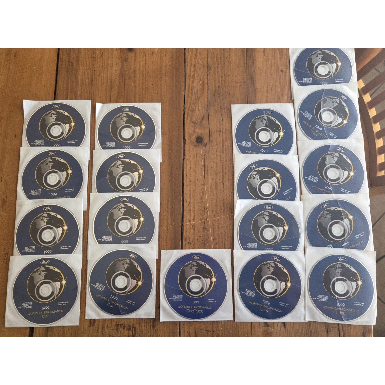 186 - Ford Motor Car and Truck Digital Disc Manuals - Hard to Find