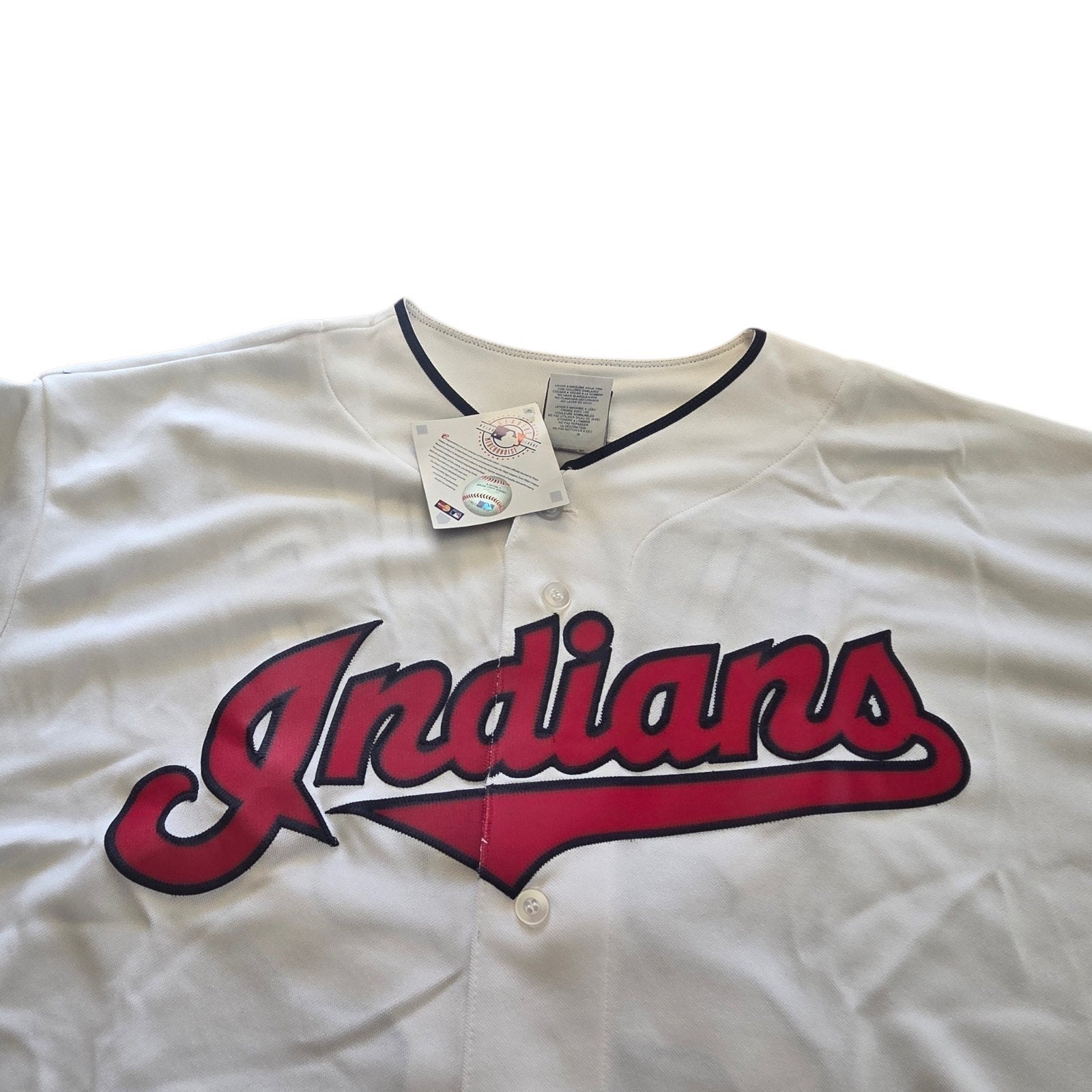 Vtg. Genuine MLB Merch. Majestic Jason Kipnis Cleveland Indians Jersey - 2X