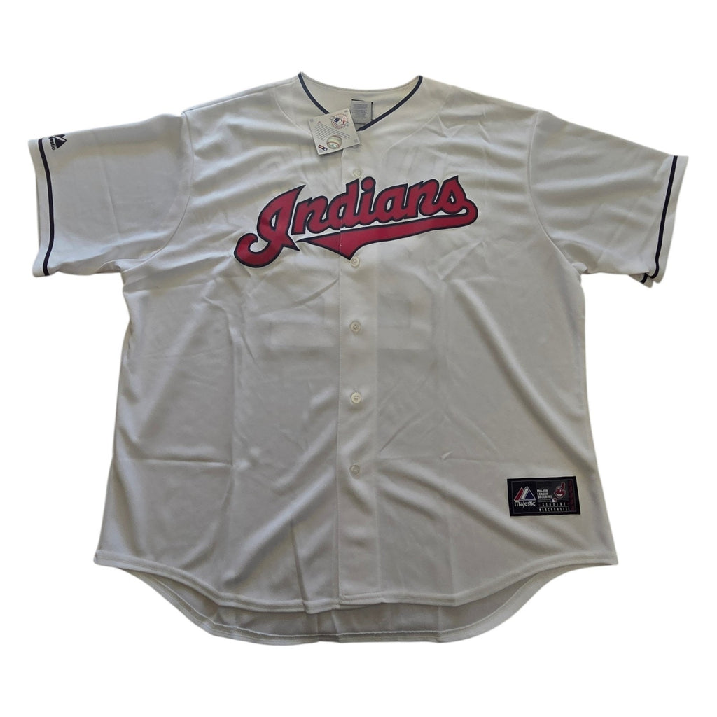 Vtg. Genuine MLB Merch. Majestic Jason Kipnis Cleveland Indians Jersey - 2X