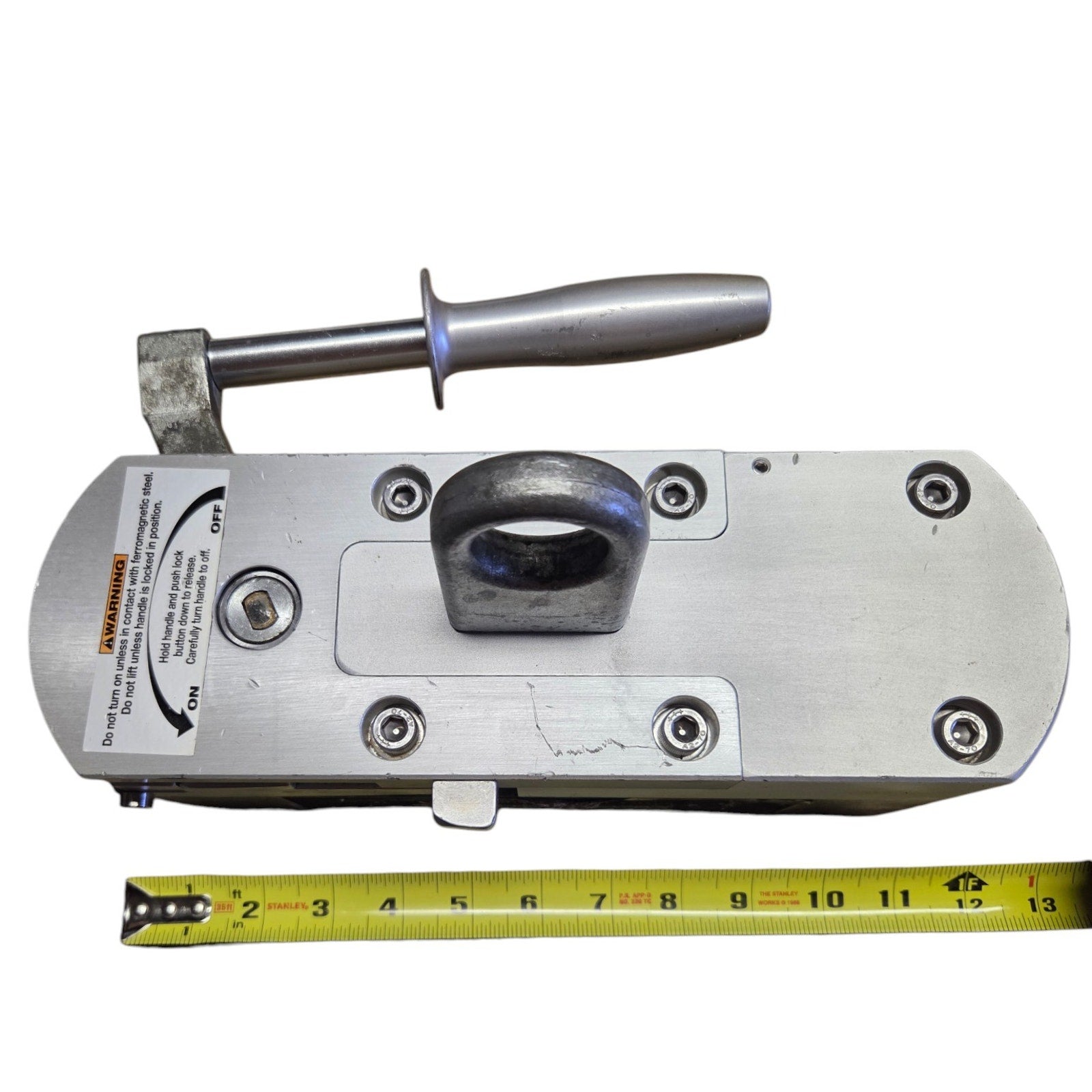 Magswitch ON/OFF Magnetic Lifting Magnet Manhole Cover Lifter 600 Lb Cap. Tested