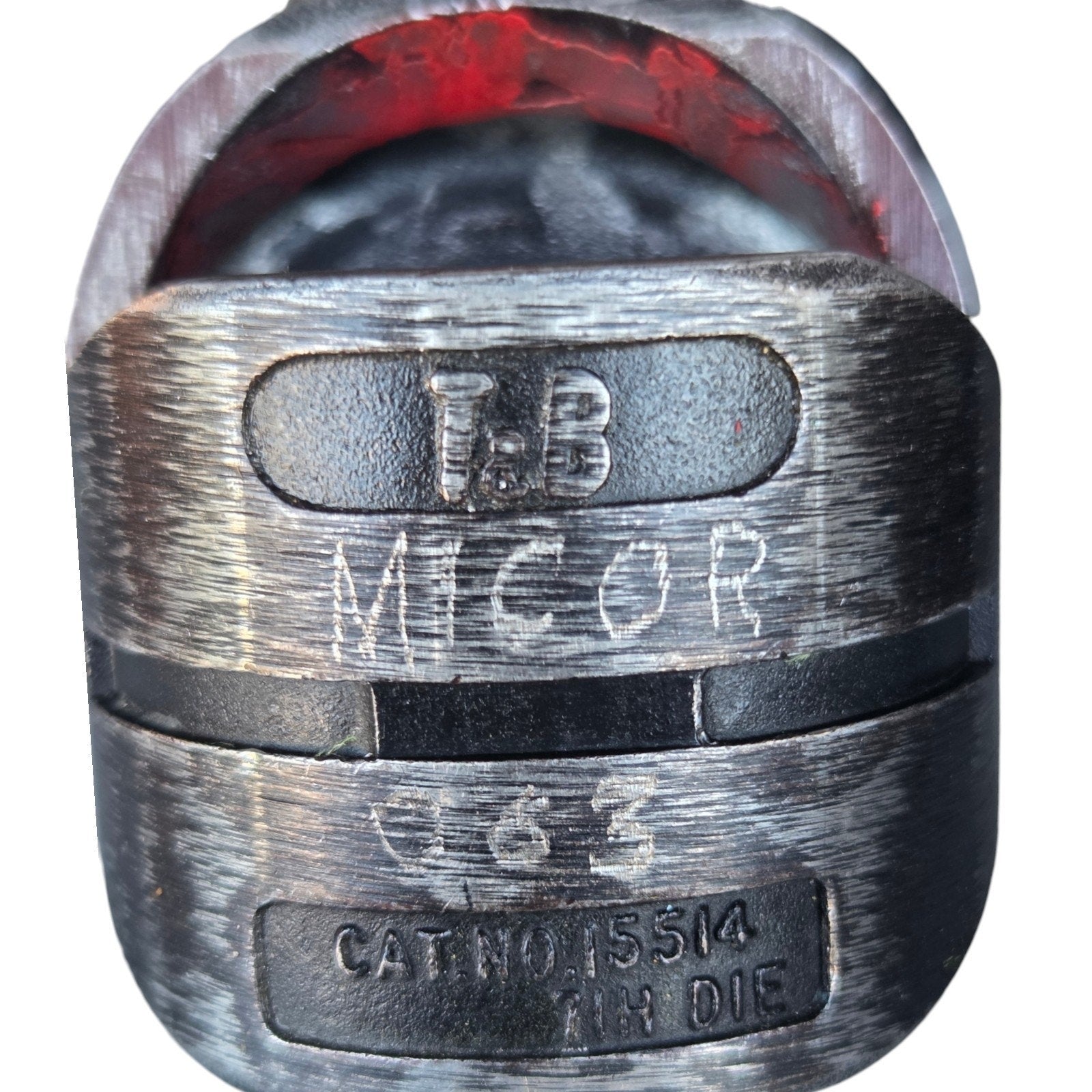 Hydraulic Crimping Head with Thomas & Betts 15500-TB Adapter & 5 T&B Dies