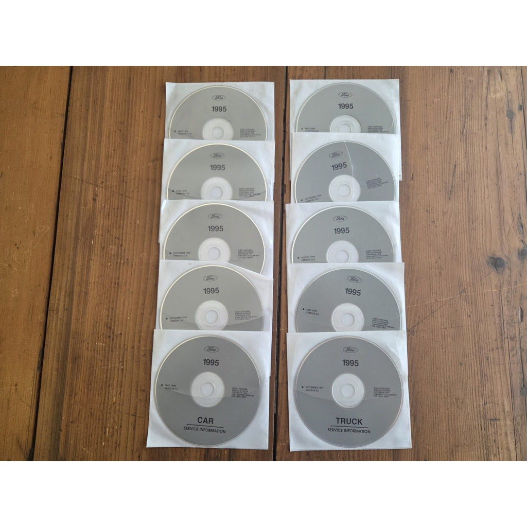 186 - Ford Motor Car and Truck Digital Disc Manuals - Hard to Find