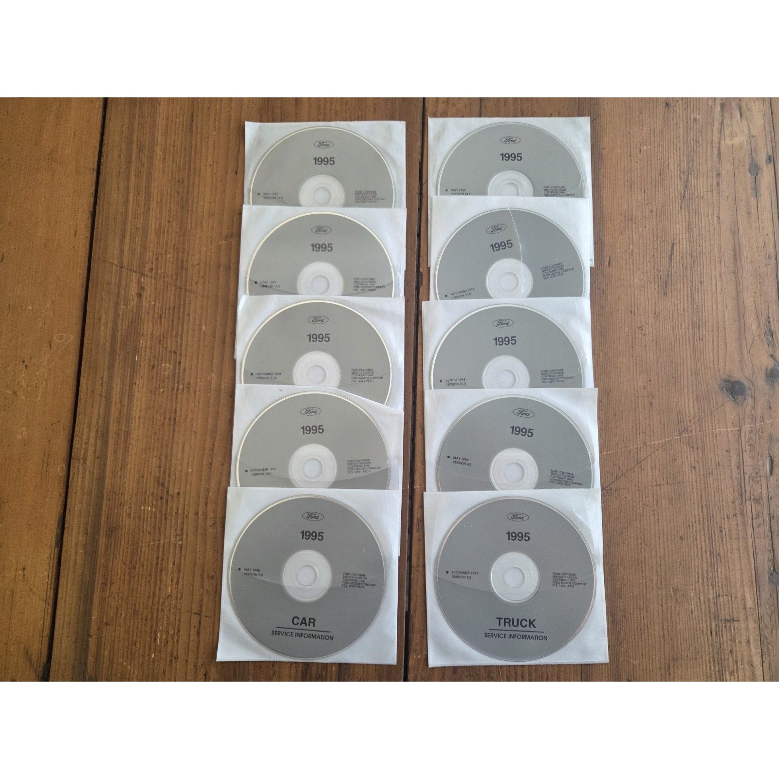 186 - Ford Motor Car and Truck Digital Disc Manuals - Hard to Find