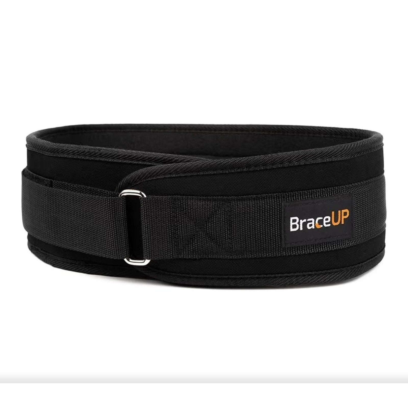BraceUP 4" Weight Lifting Belt Men Women Weightlifting Workout Belt M 29-36"